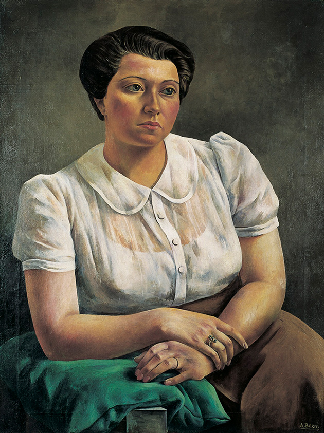 Antonio Berni. Retrato, 1939. Museo Rosa Galisteo de Rodríguez, Santa Fe.